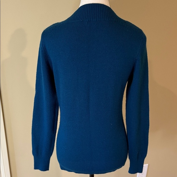 Reitmans Sweater Teal Blue Women's Size M - Picture 5 of 12